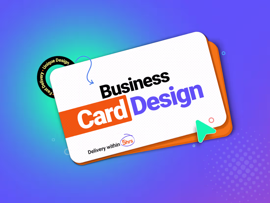 Cover image for Business card design