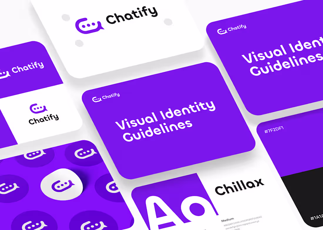 Cover image for Chatify Brand Guidelines