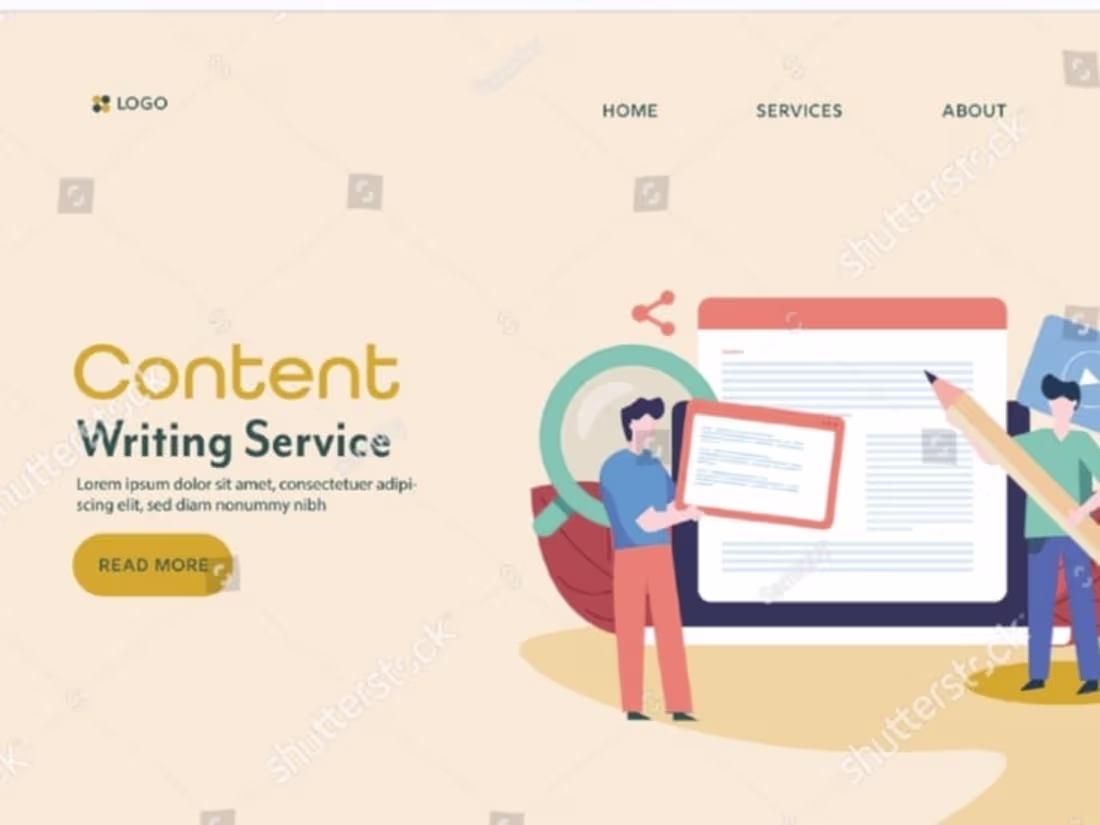 Cover image for Content writing, Translation and Transcription services 