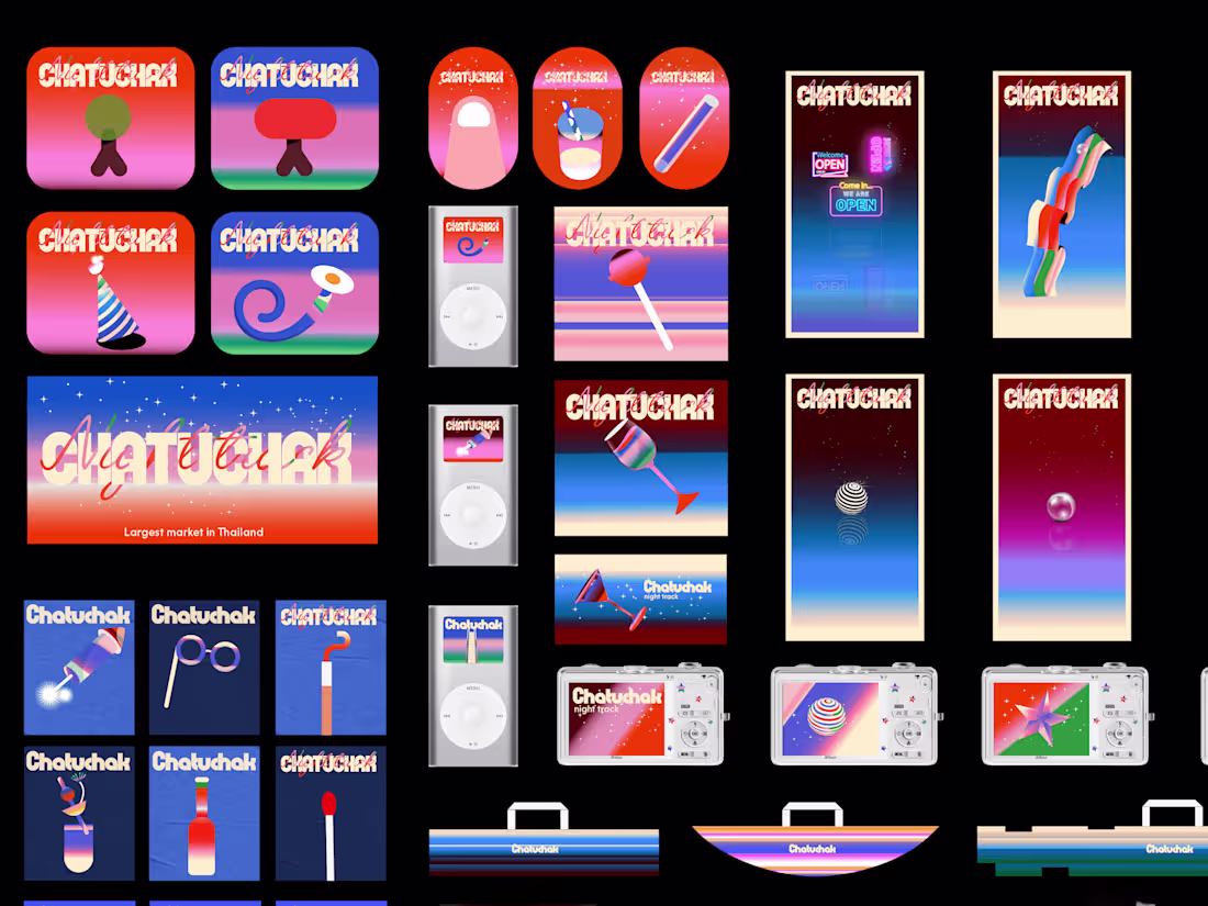 Cover image for CHATUCHAK POSTER DESIGN