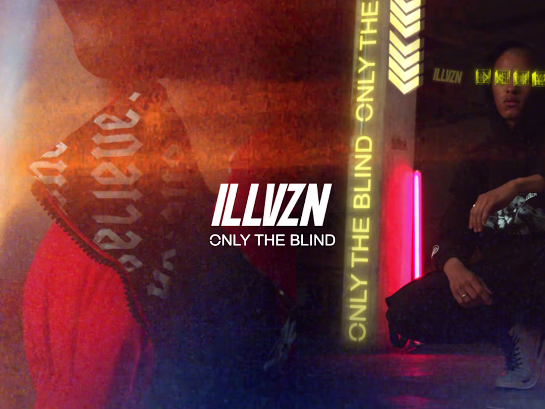 Cover image for ILLVZN X ONLYTHEBLIND