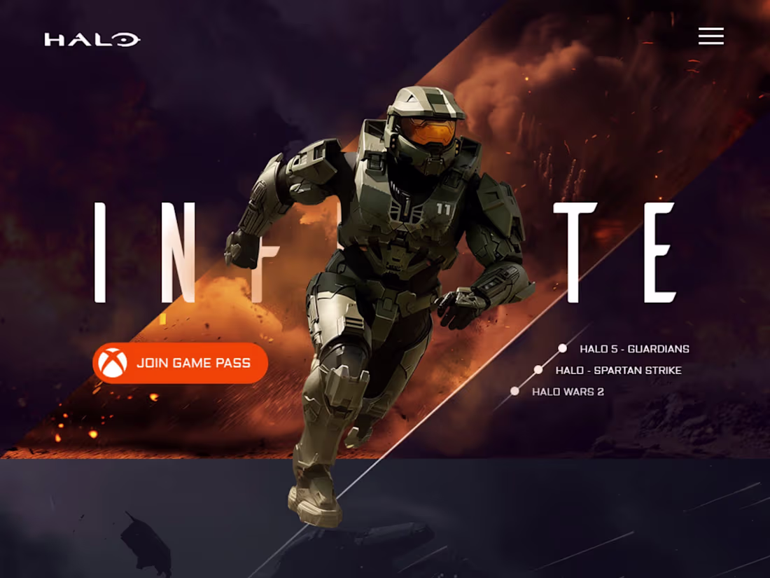 Cover image for Halo Gaming Website & Banners