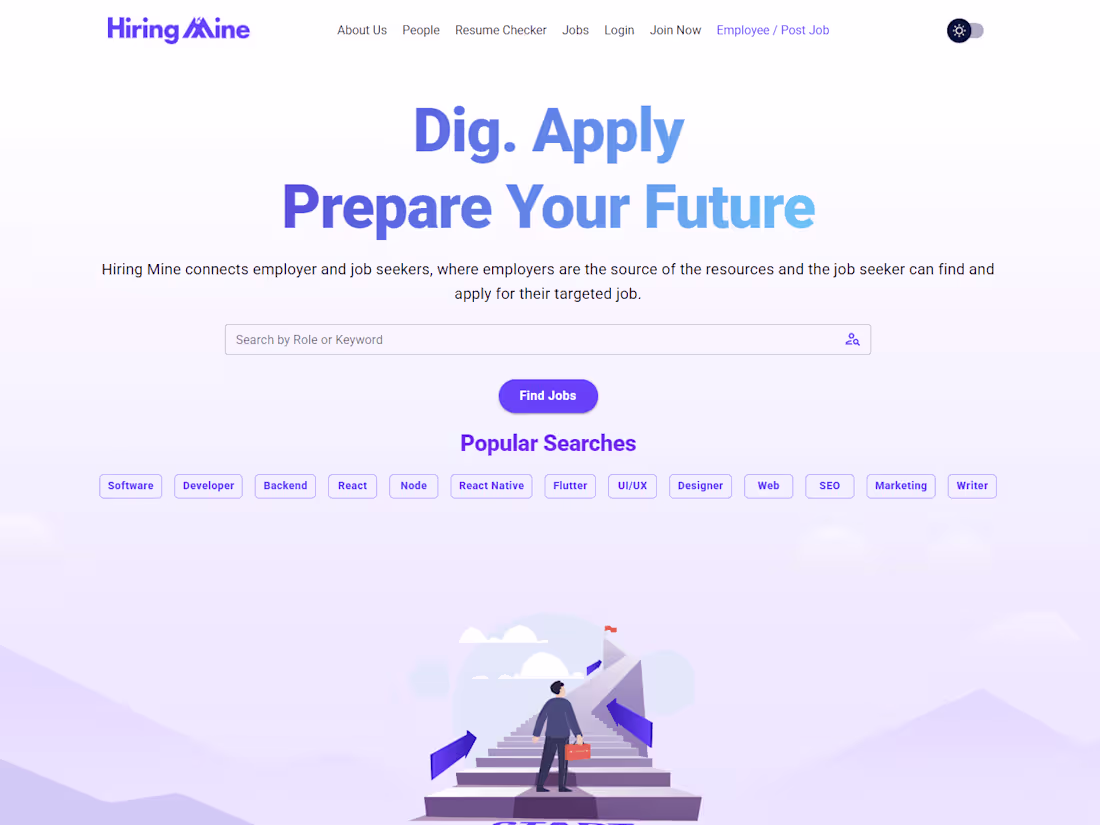 Cover image for Hiring Mine