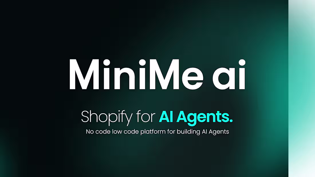 Cover image for Pitch Deck Design — Shopify for AI Agents (No/Low-Code Platform)