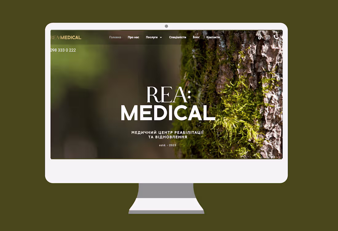 Cover image for Custom Website for Medical Center