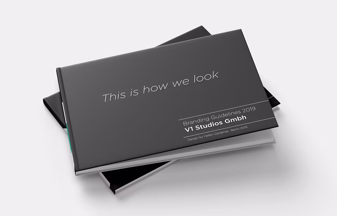 Cover image for Branding: V1 Studios GmbH