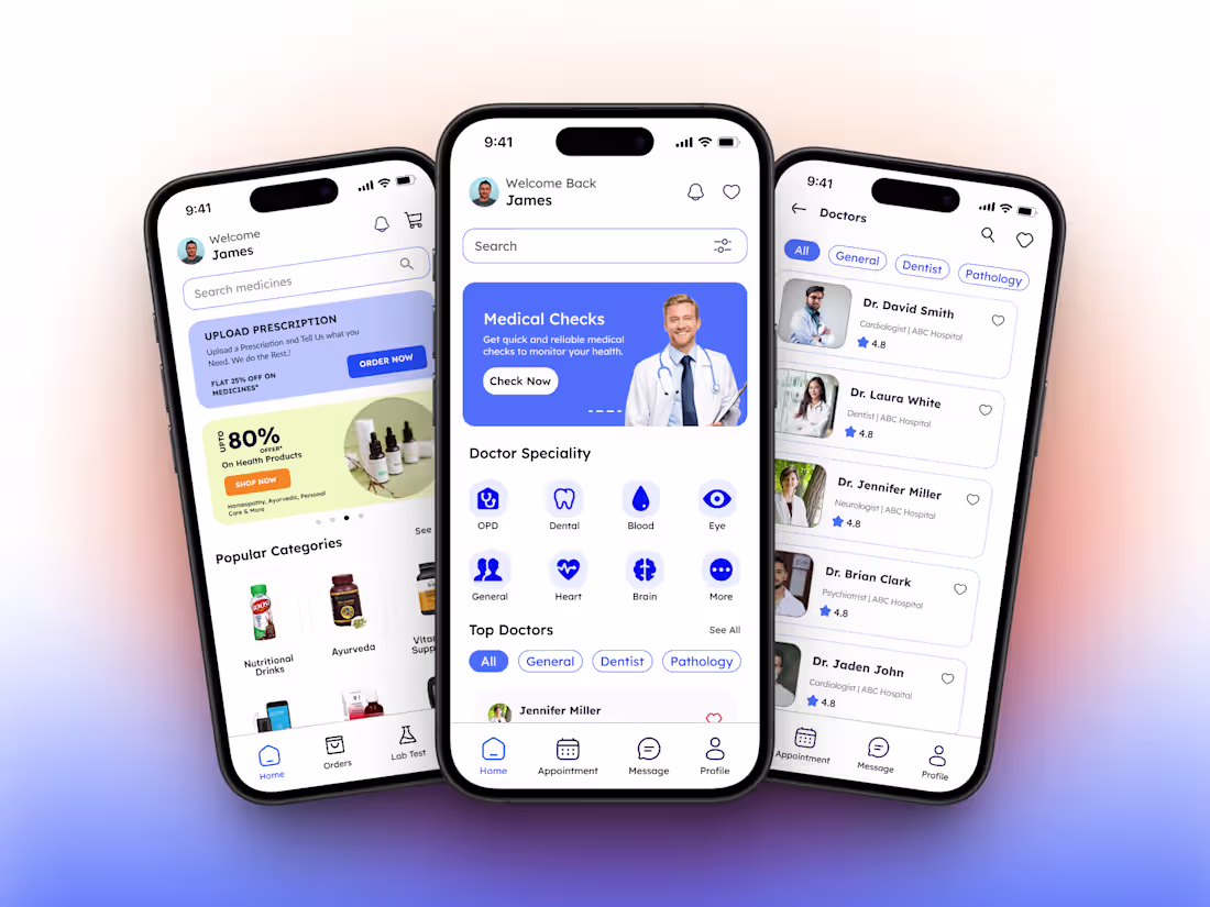 Cover image for MediLink Doctor Consultation App