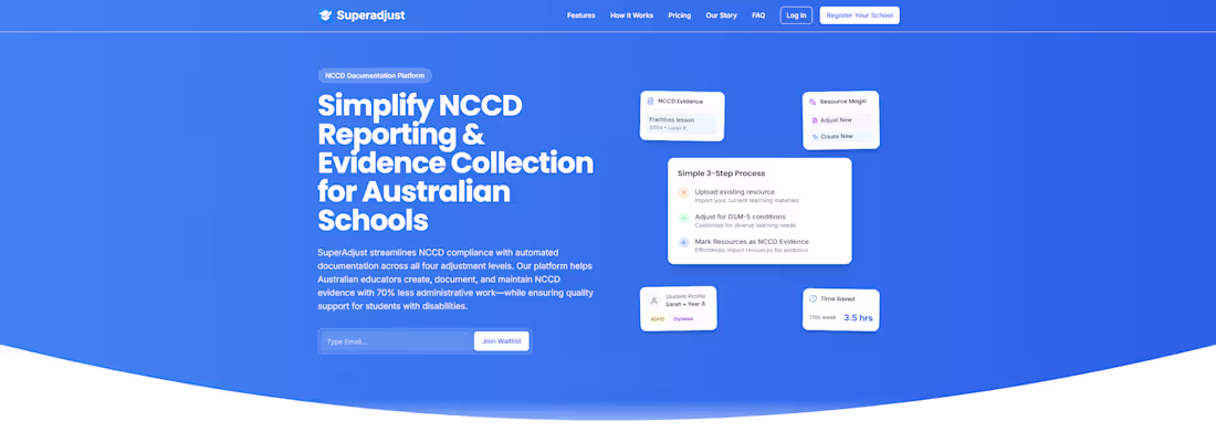 Cover image for Superadjust: Advanced Adjustment Platform Development