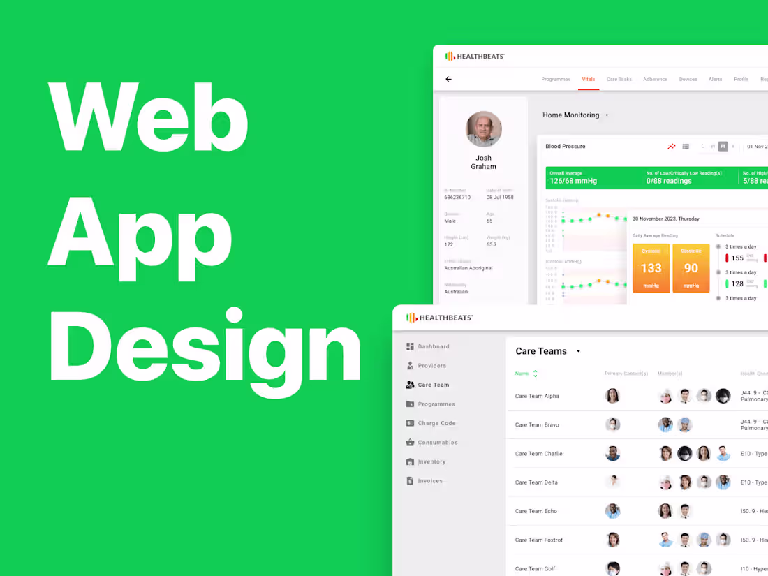 Cover image for Web App Design