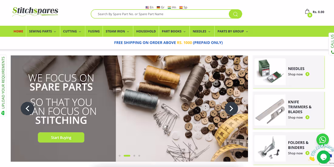 Cover image for Stitch Spares