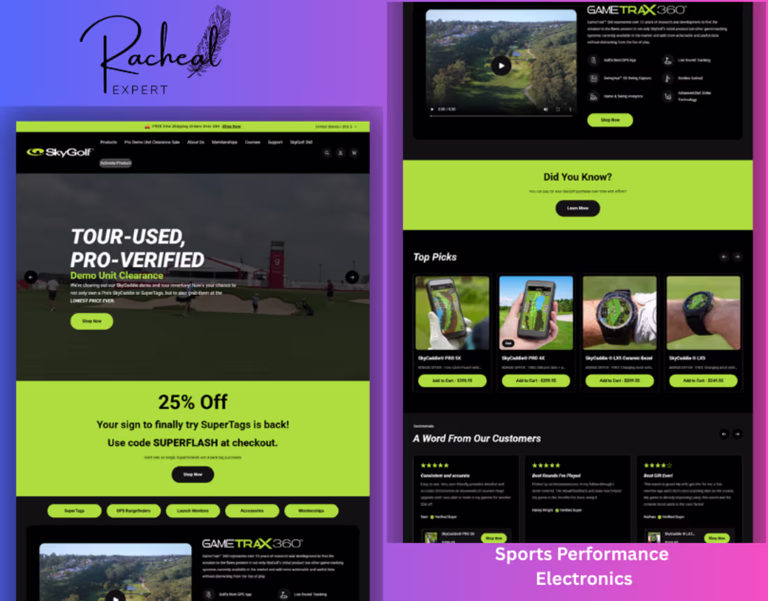 Cover image for 1️⃣ Project Overview
A performance-driven golf