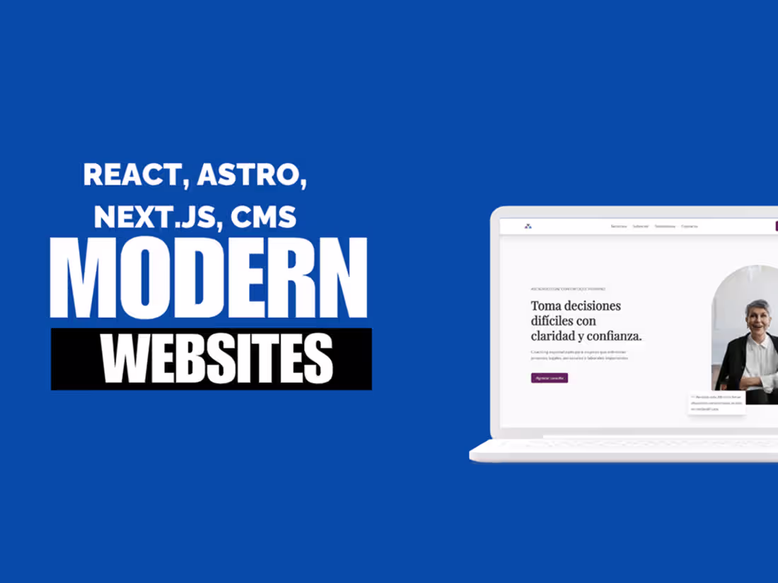 Cover image for Responsive Websites & Landing Pages | HTML, Astro, Next.js