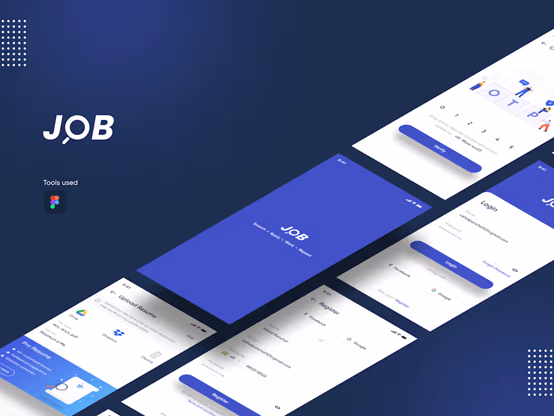 Cover image for Job Finder Mobile Application