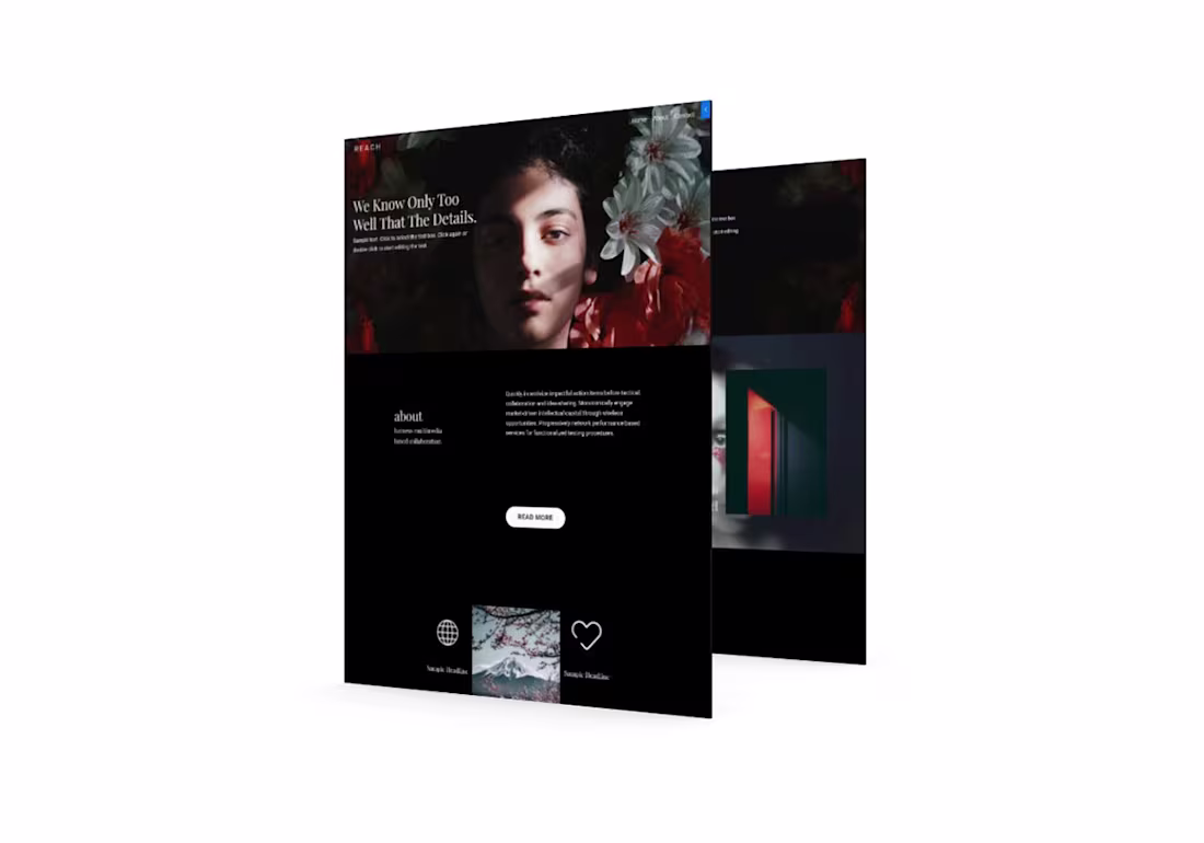 Cover image for REACH* :: Behance