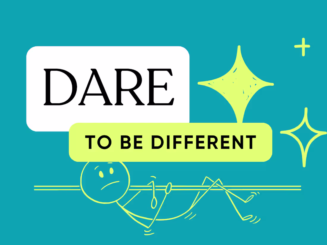 Cover image for to be different