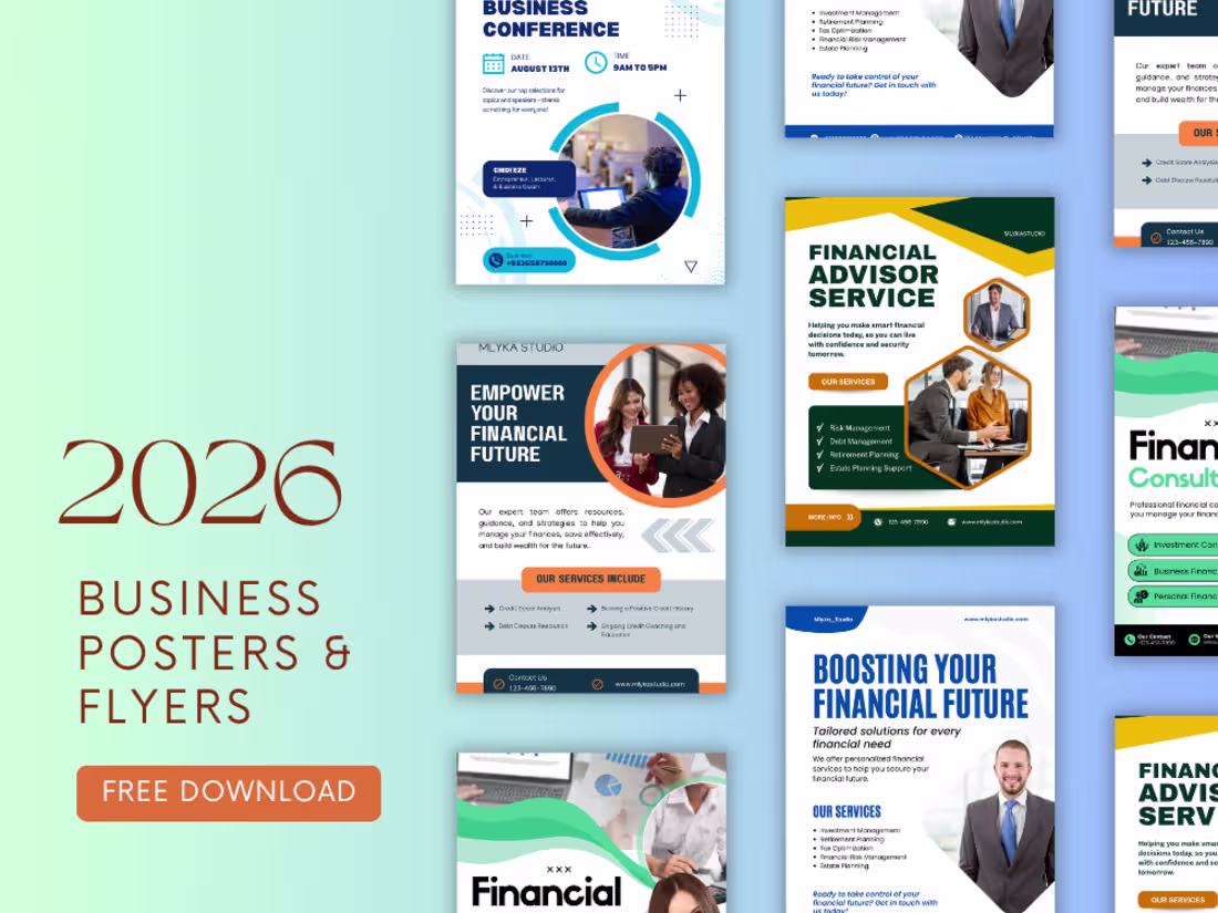 Cover image for Business flyers