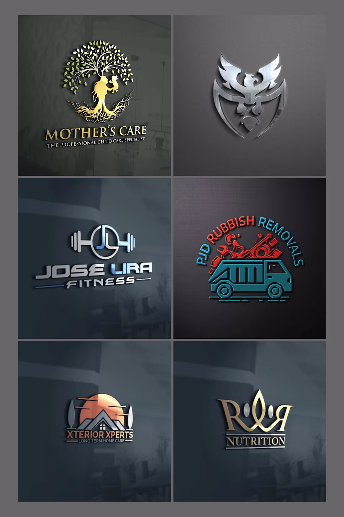 Cover image for The Captivating Company Logos I created