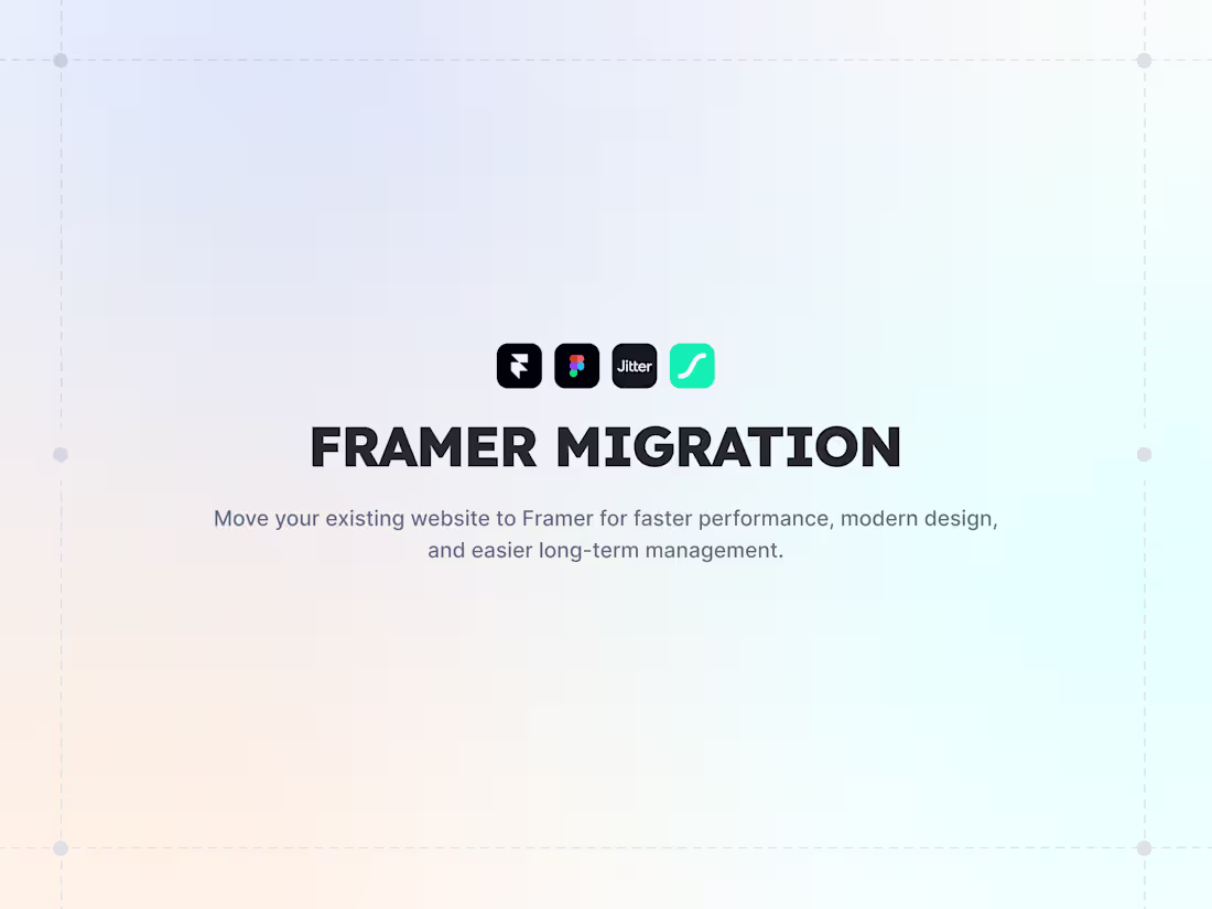 Cover image for Framer Migration