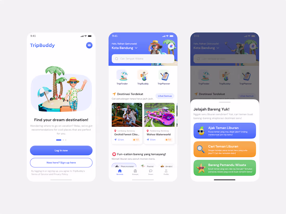 Cover image for Tripbuddy - Platform for travellers