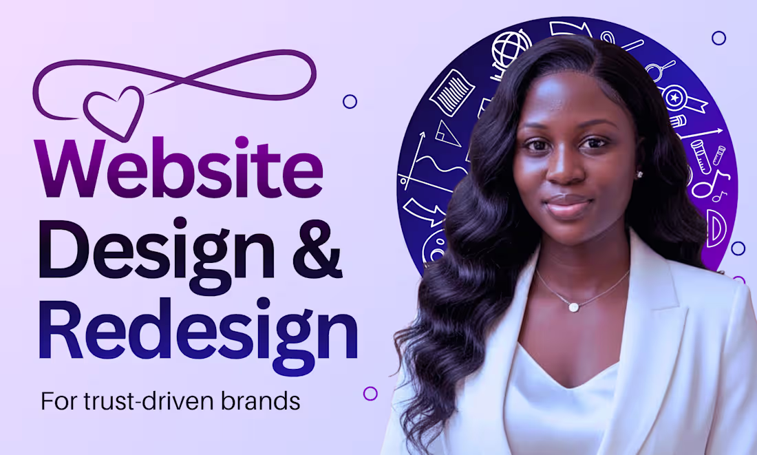 Cover image for Website Design and Redesign for Trust-Driven Brands