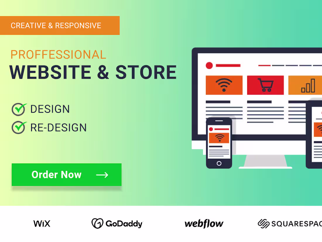 Cover image for Responsive Website Design for E-commerce