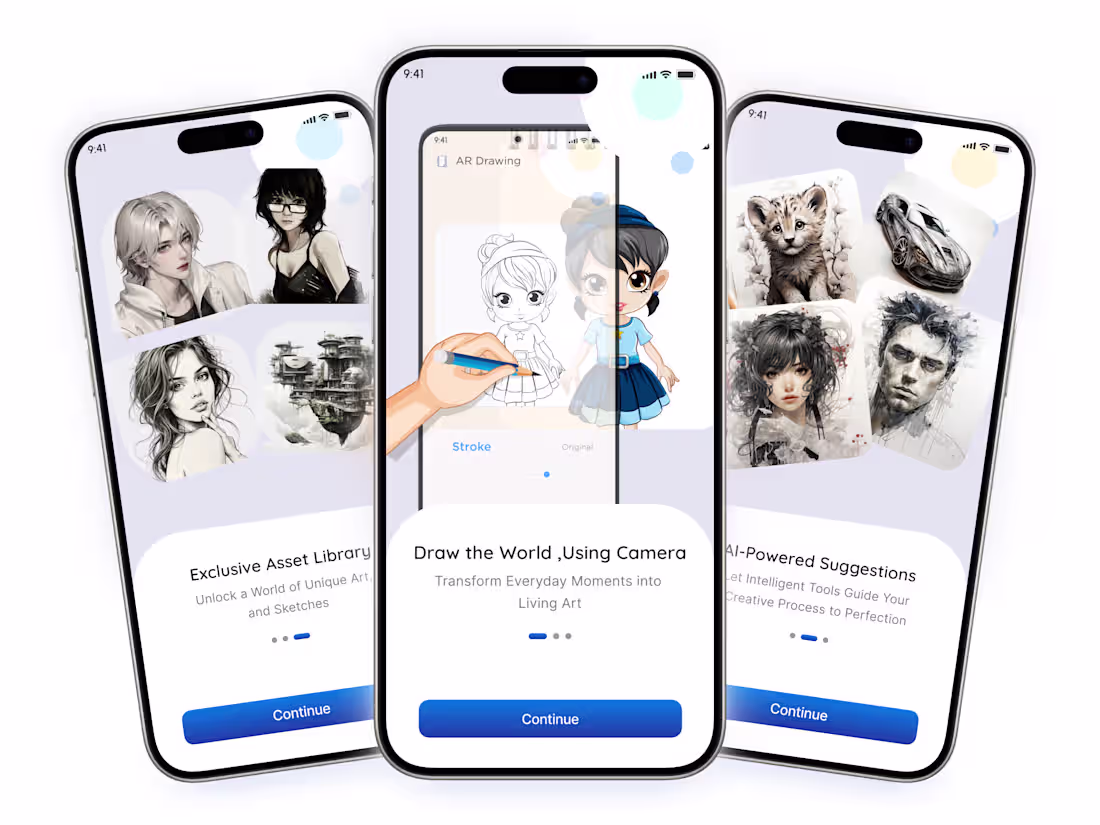 Cover image for Onboarding UI for Sketch App