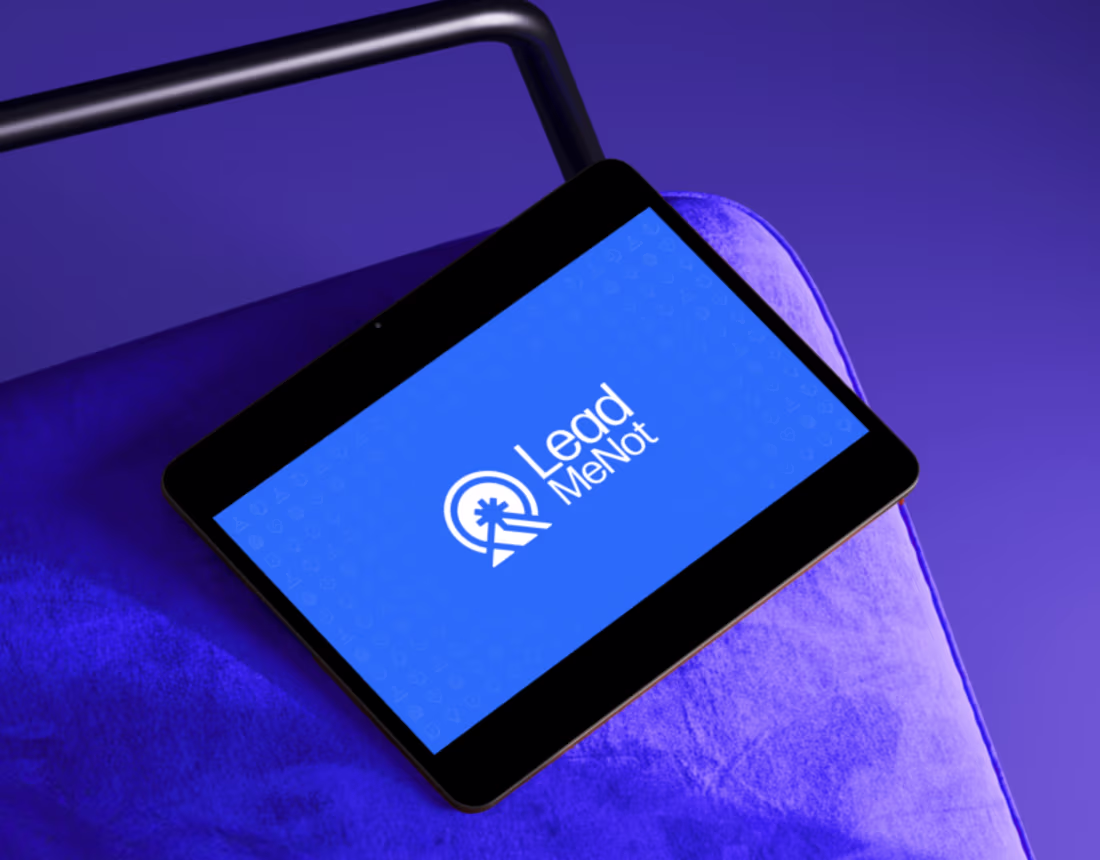 Cover image for LeadMeNot | Logo Refresh • Pitch Deck Design