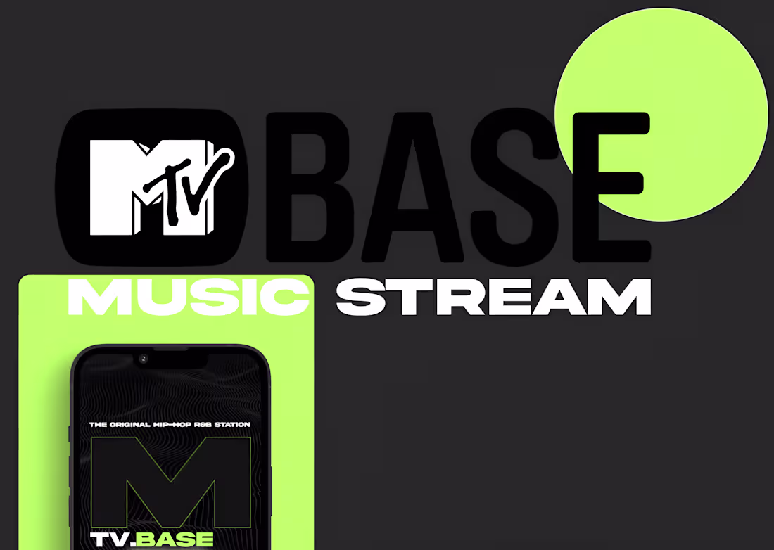 Cover image for UX/ UI DESIGN FOR MTV BASE MOBILE APP 