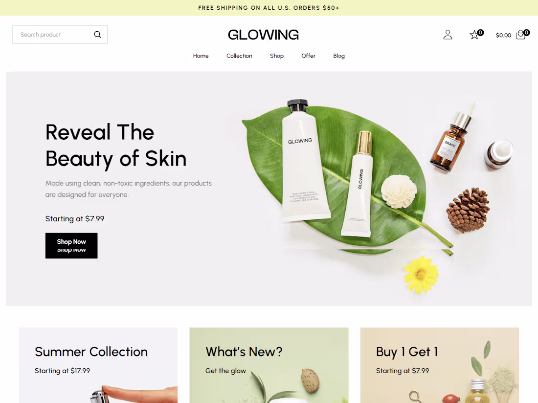 Cover image for Custom E-commerce Website