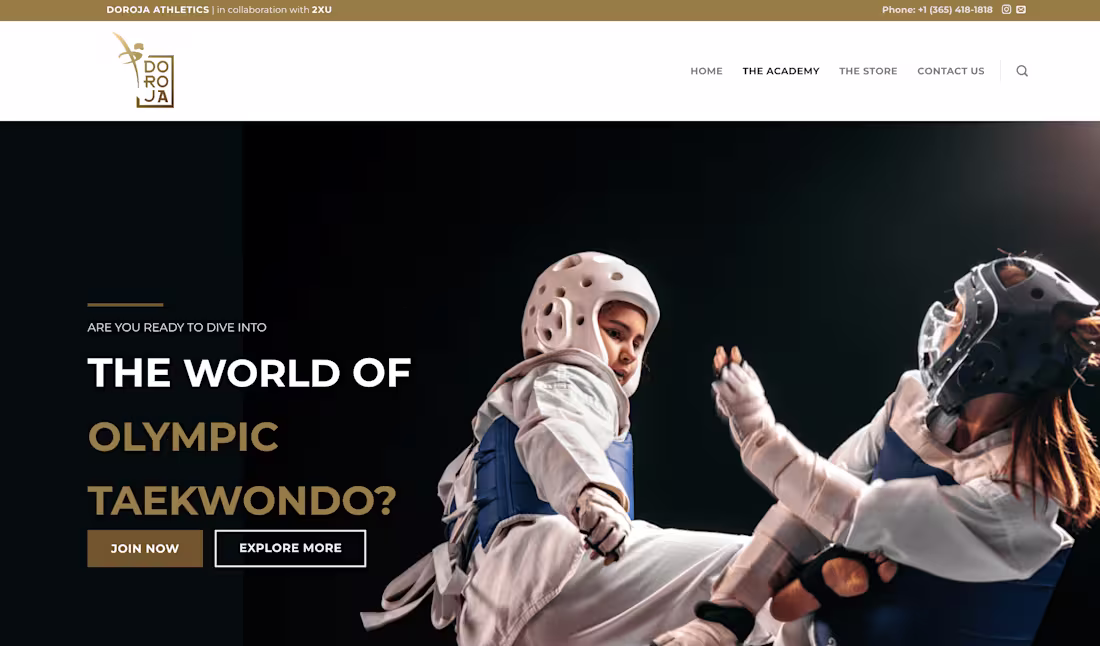 Cover image for Rebrand for a Martial Arts Academy