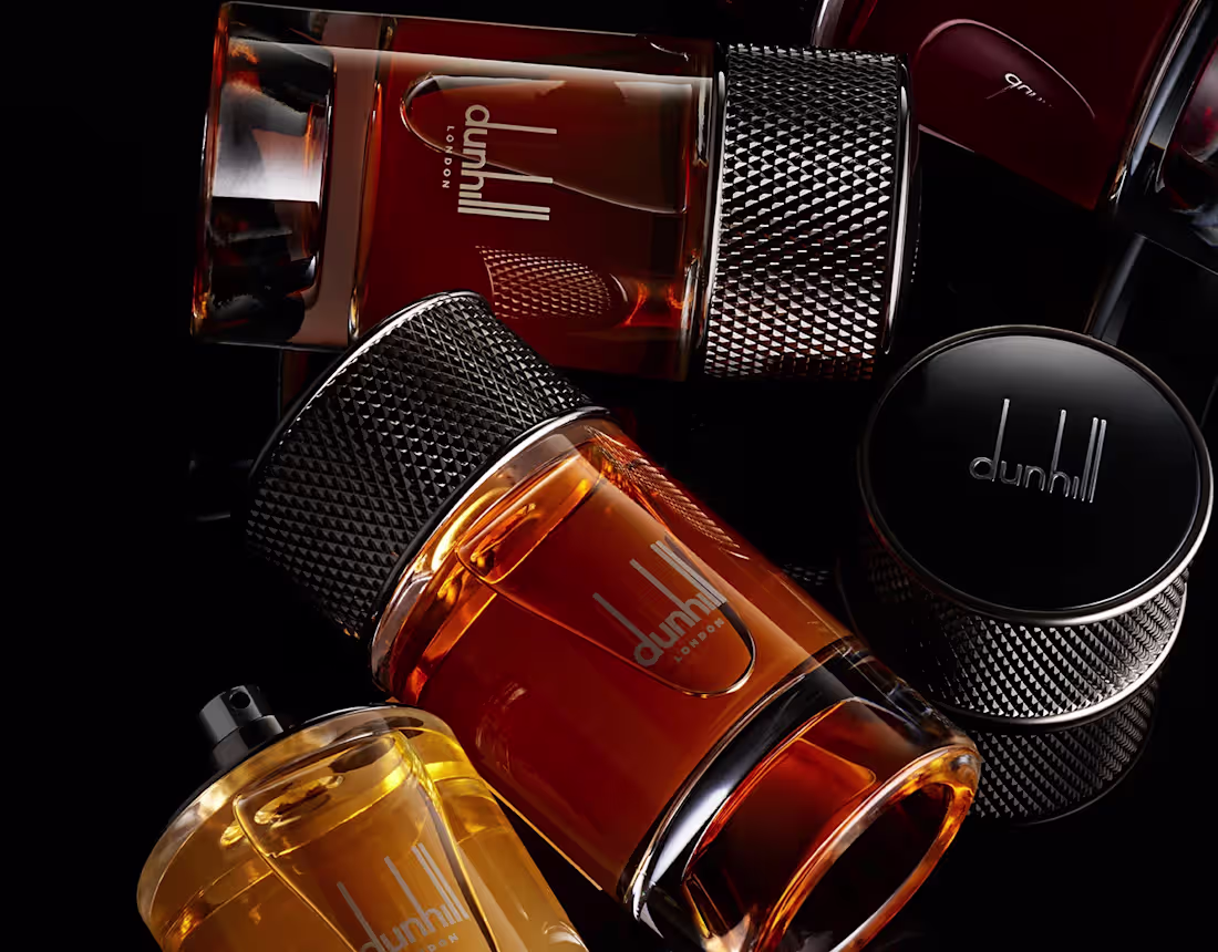 Cover image for Dunhill Signature fragrance bottles