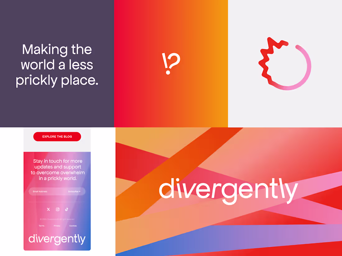 Cover image for Divergently | Visual Identity & Website