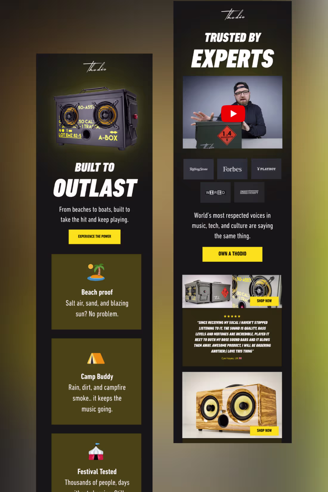 Cover image for Email designs for a Premium Dutch Speaker Brand 🔉