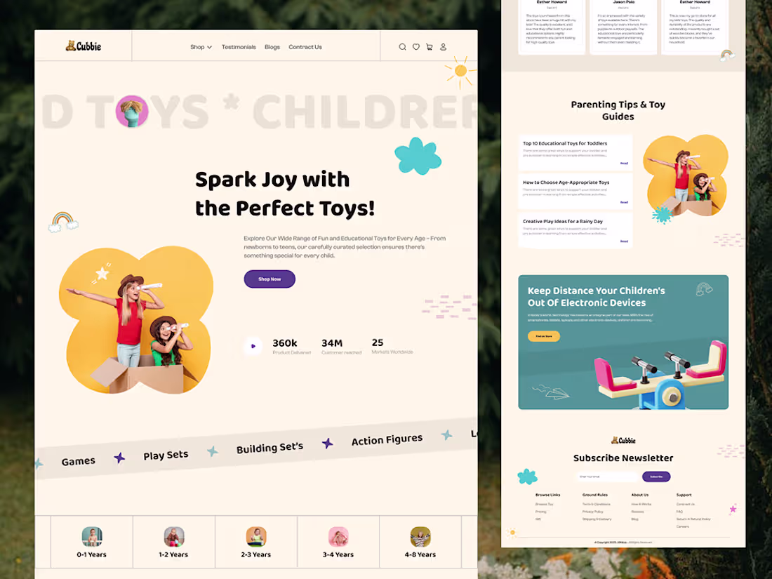 Cover image for Cubbie – A Premium, High-Conversion