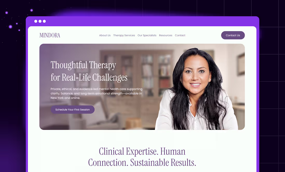 Cover image for Squarespace web design