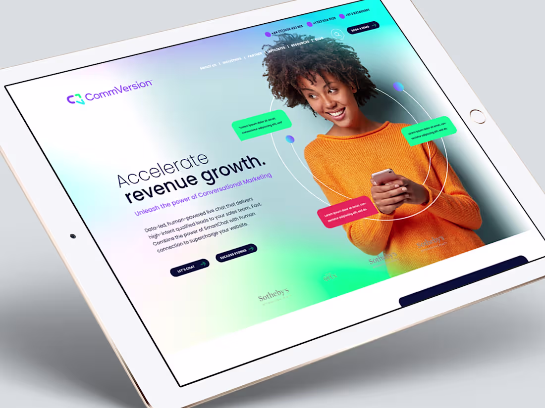 Cover image for CommVersion - Brand Development