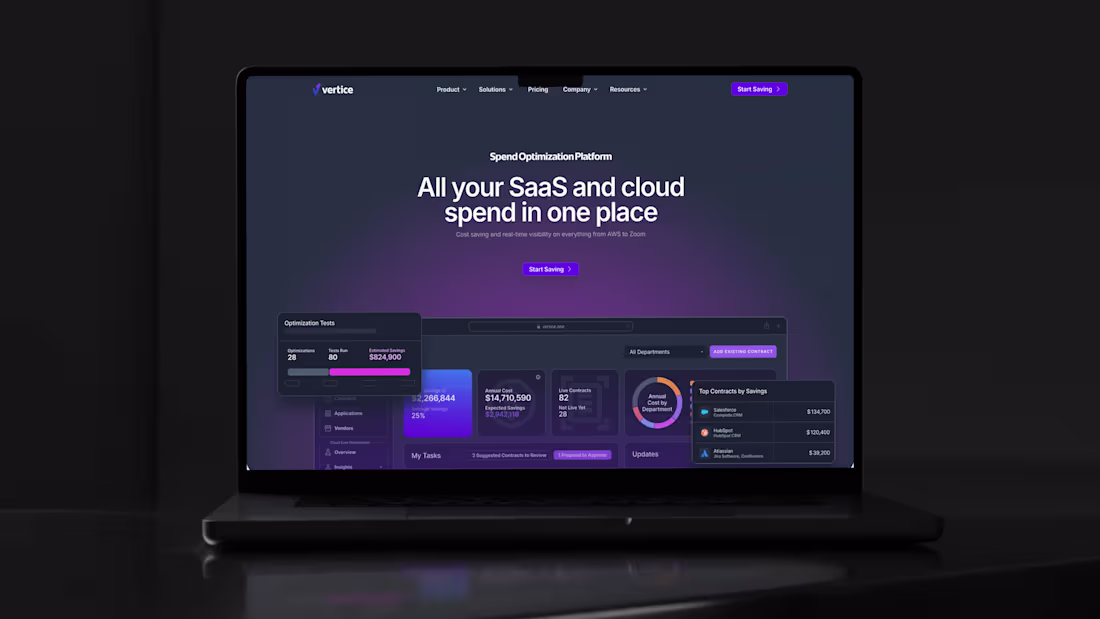 Cover image for Vertice - Webflow Development 