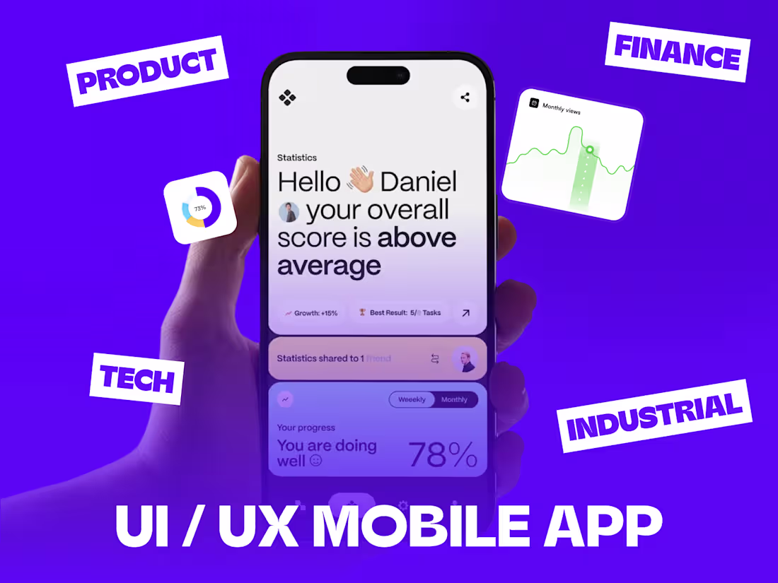 Cover image for Mobile App UI/UX Design for Impactful Mobile Products