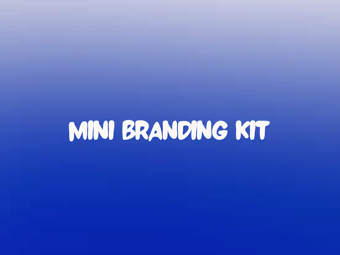 Cover image for Minimalist Branding Kit: Logo, Colors, Typography + Direction