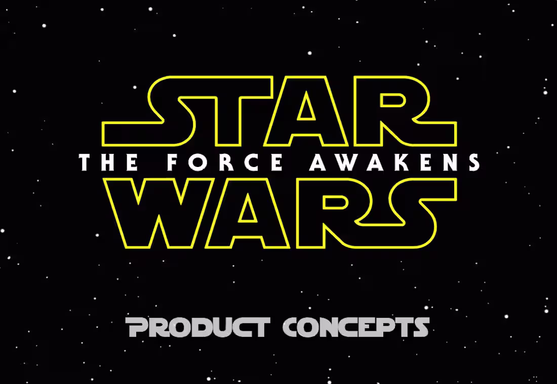 Cover image for Star Wars: The Force Awakens PRODUCT CONCEPTS :: Behance