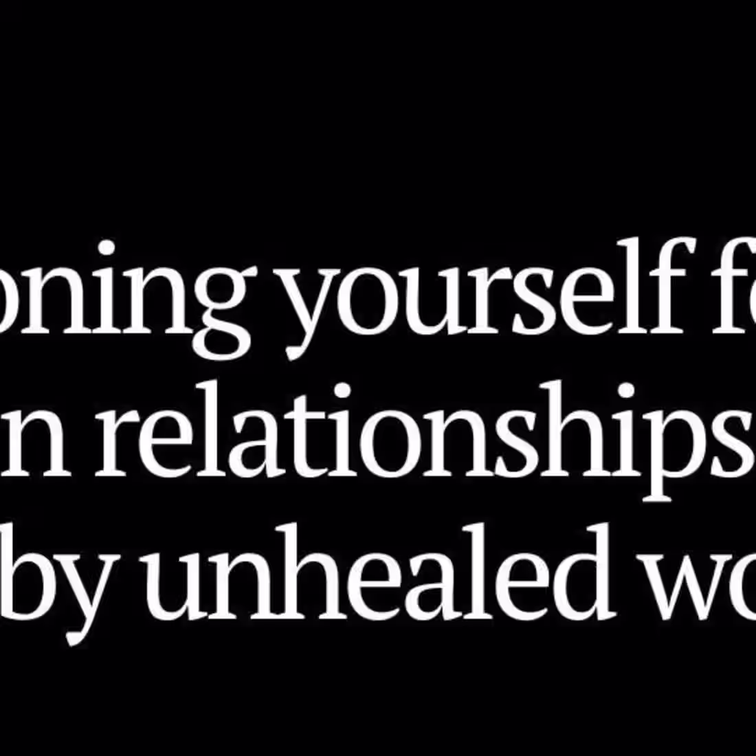 Cover image for 🜃 ꜱᴏᴜʟ ᴡɪꜱᴅᴏᴍ, ᴛʀᴜᴛʜ ᴀɴᴅ ꜰʀᴇᴇᴅᴏᴍ on Instagram: “Abandoning you…