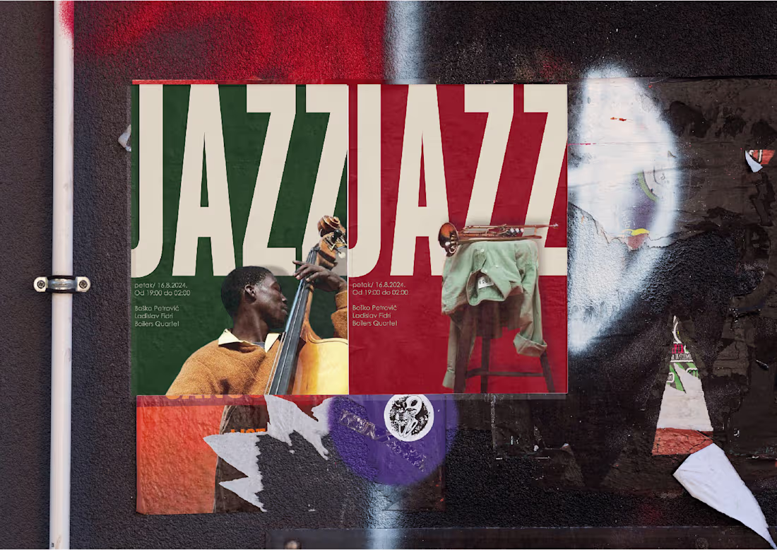 Cover image for Jazz concert poster