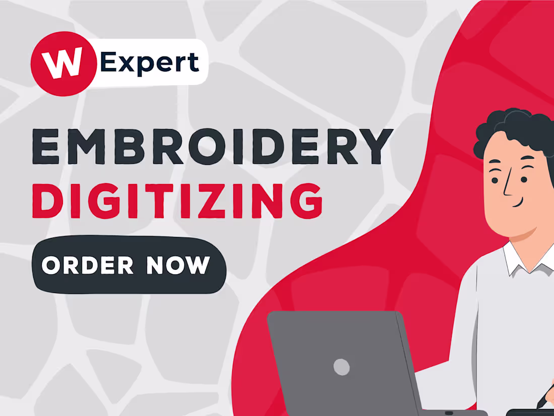 Cover image for I will do embroidery digitizing into dst fast turnaround