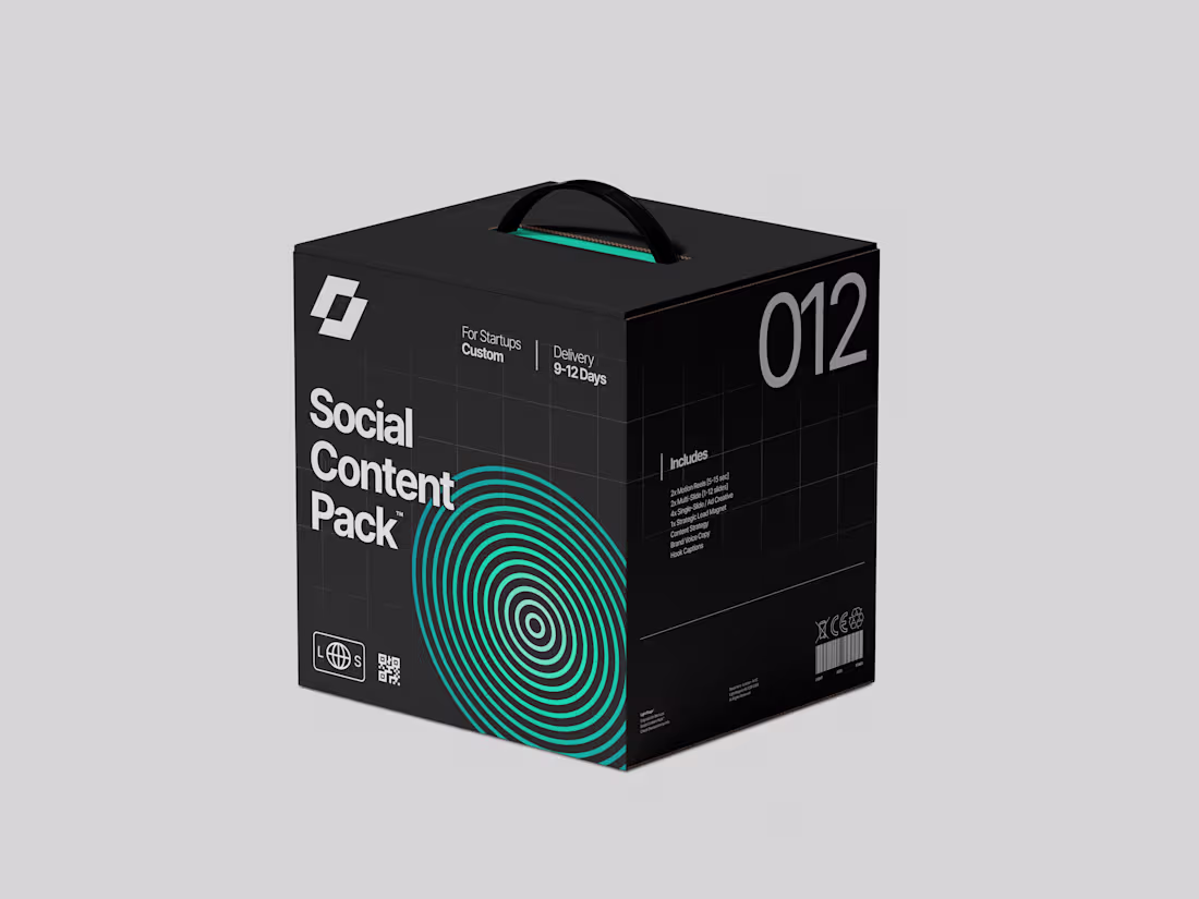 Cover image for Social Content Pack™