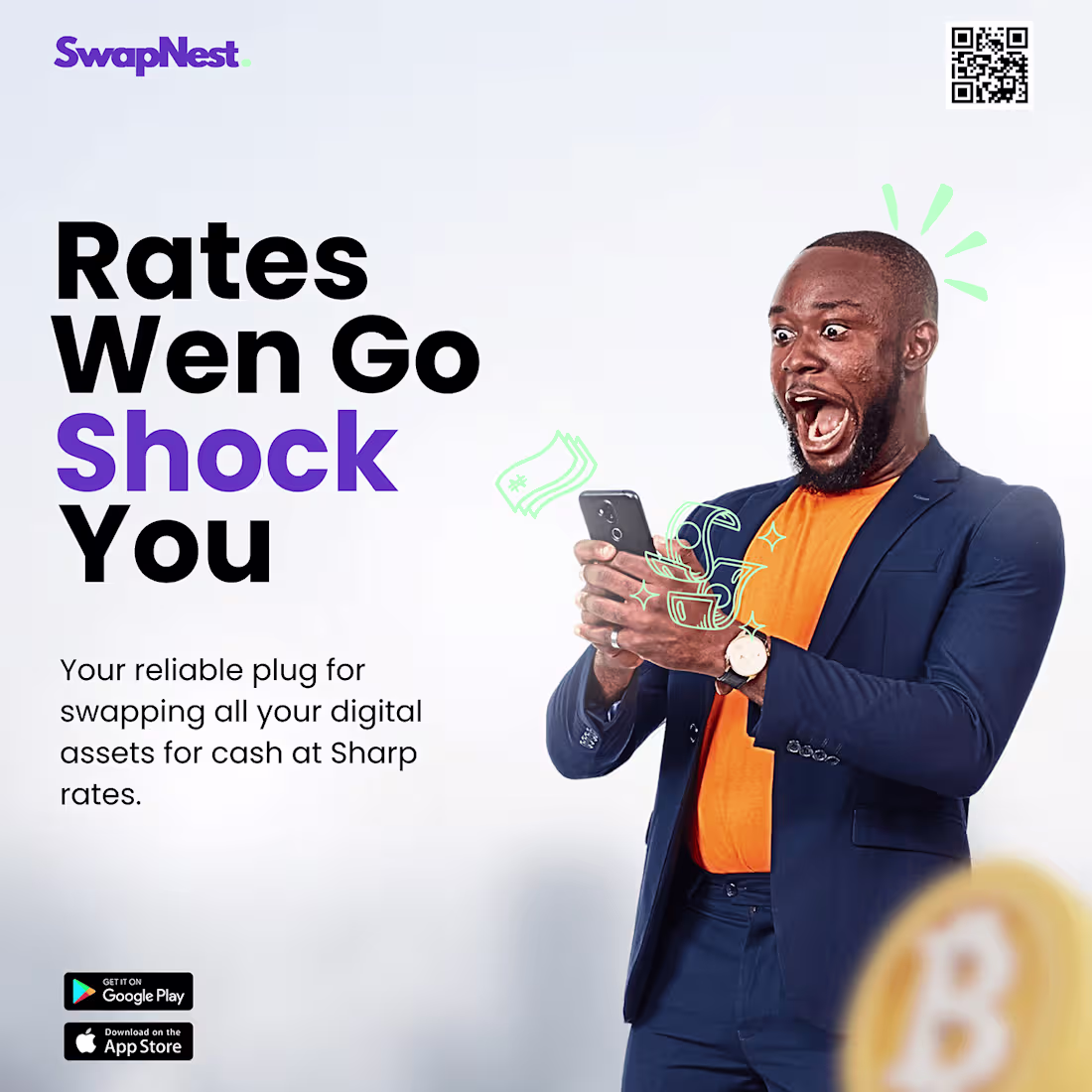 Cover image for Social Media Designs For A SwapNest Exchange (FinTech)