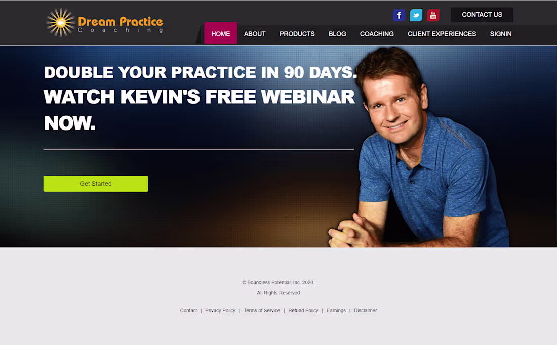 Cover image for Coaching Website