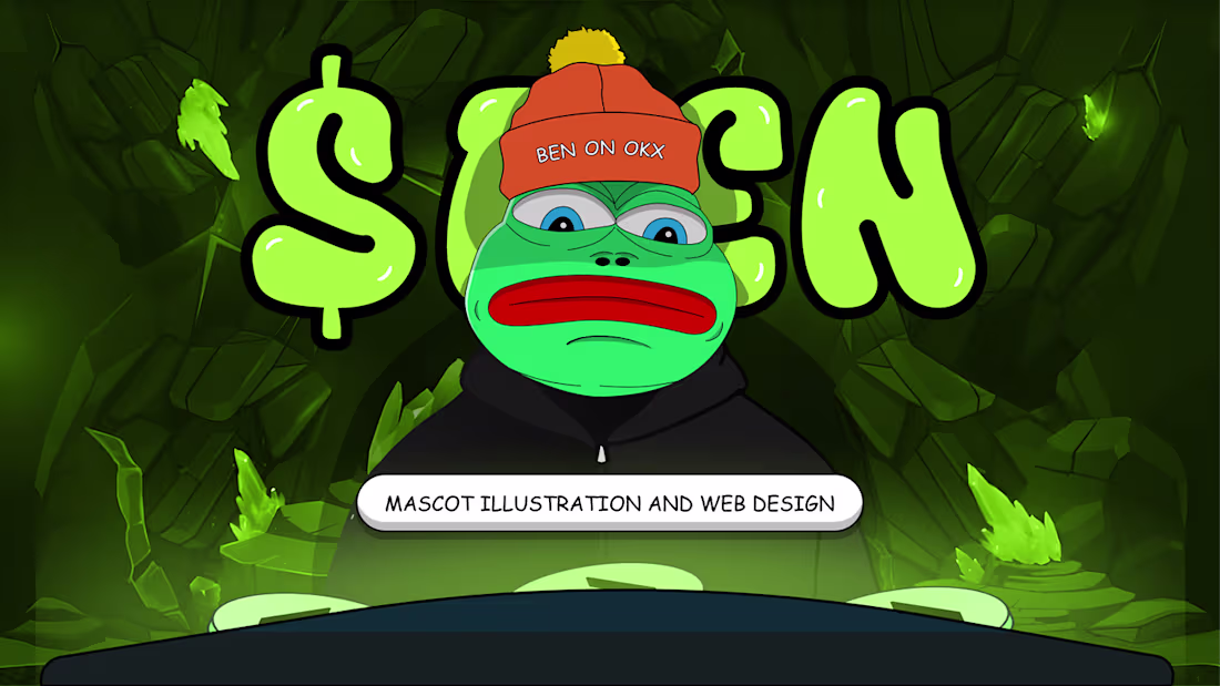 Cover image for Mascot & Memecoin Website Design
