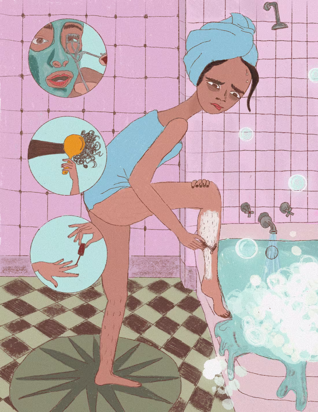 Cover image for Editorial Illustration - Refinery 29 AU