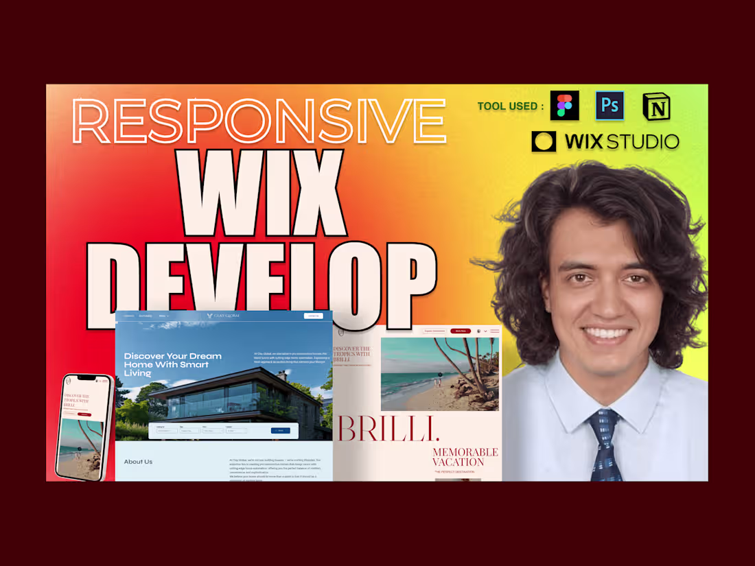 Cover image for Design, redesign or develop a website in Wix