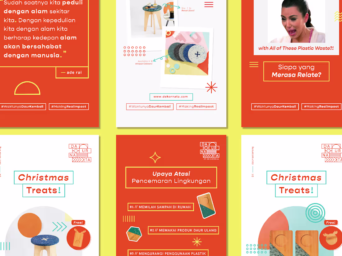 Cover image for Daurnata Instagram Templates 🌳